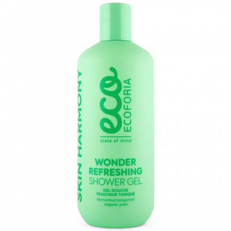Ecoforia Frissítő tusfürdő gél 400ml (zöld)
