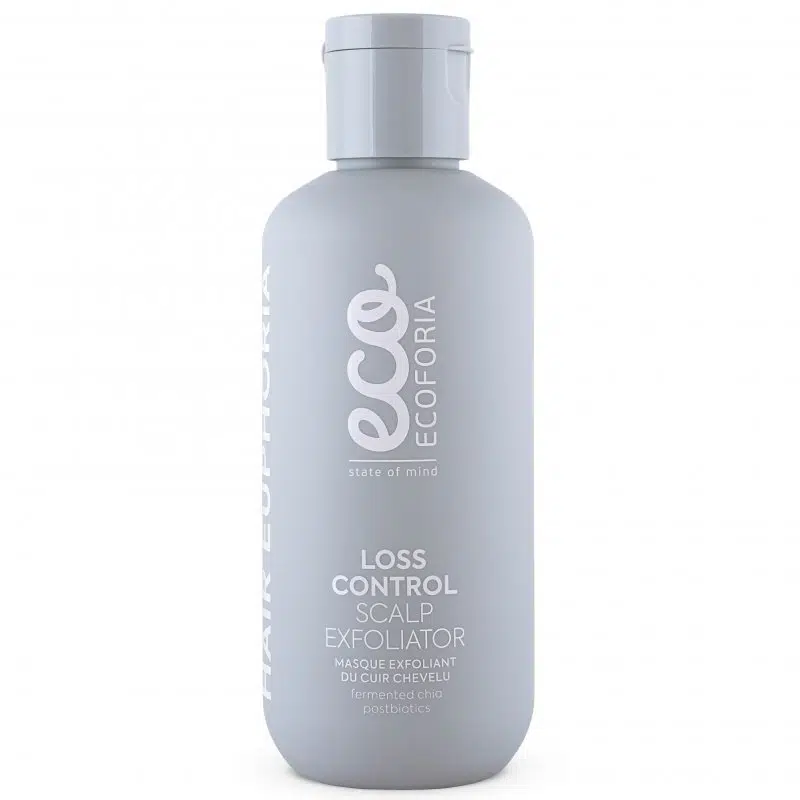 Ecoforia Hajhullás elleni fejbőrhámlasztó posztbiotikumokkal (szürke) 200ml