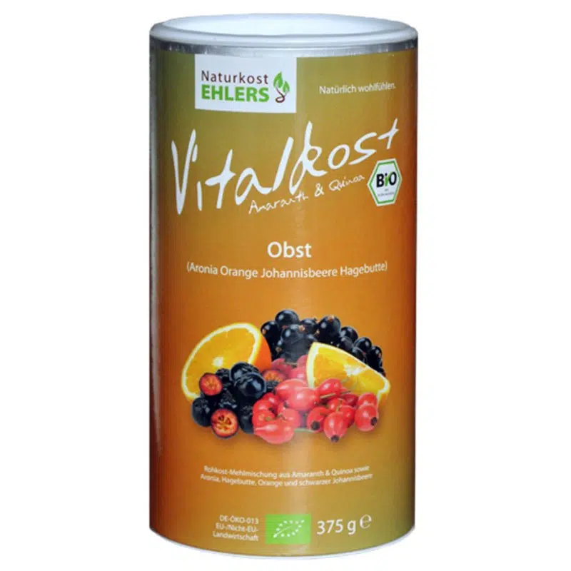 Mannavita Ehlers Vitalkost Berkenye Narancs Ribizli 375g