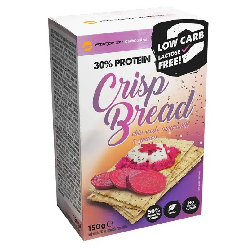 Forpro 30% Protein Crisp Bread - Chia Seeds