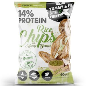 Forpro Yummy&Fit 14% Protein RICE Chips-Mung Beans 60 g