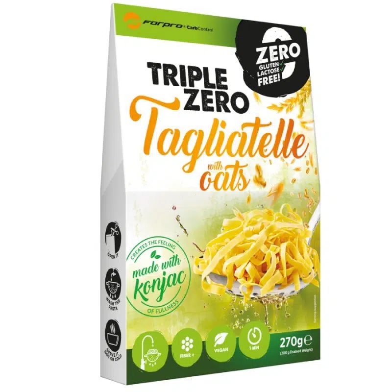 Forpro Triple Zero tészta-Tagliatelle & Oats (Zab) 270 g
