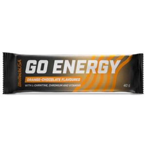 Biotech GO Energy étcsokoládé-narancs - 40 g