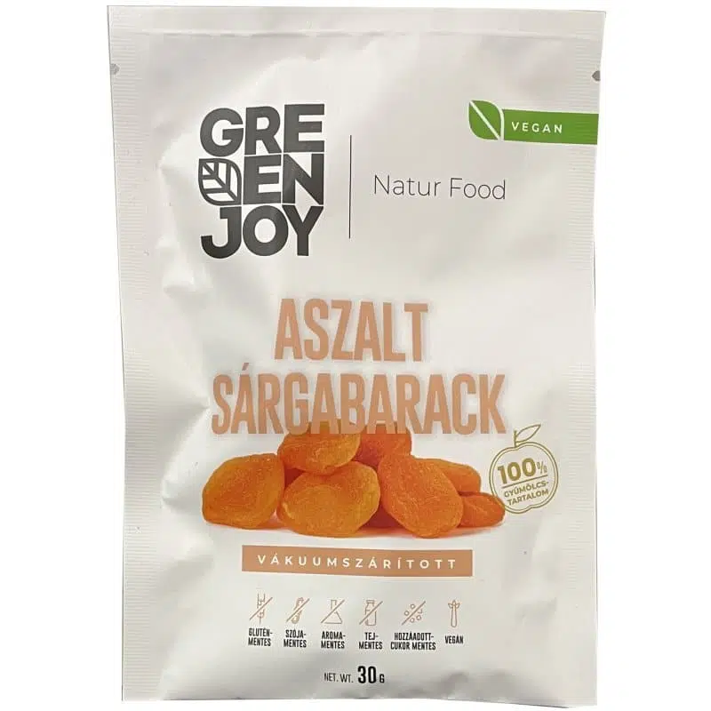 GREENJOY aszalt Sárgabarack 30g