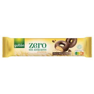 Gullon cukormentes Csokis karika 128 g