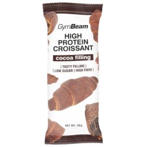 GymBeam Fehérjés croissant kakaós töltelékkel 50g