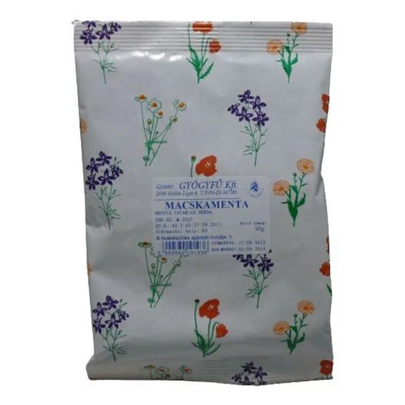 Gyógyfű macskamenta tea 50 g