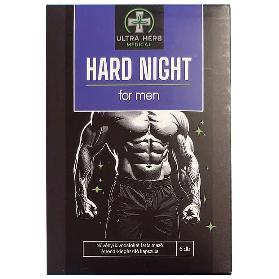 HARD NIGHT ( Ultra Herb) erős potencianövelő 6db