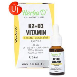 Herba-D K2+D3 vitamin csepp 20ml