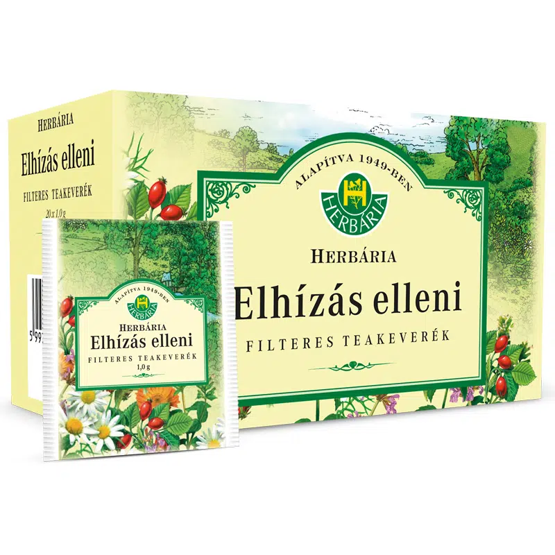 Herbária Elhízás elleni tea filteres 20db