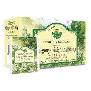 Herbária galagonya virágos hajtásvég filteres 20x