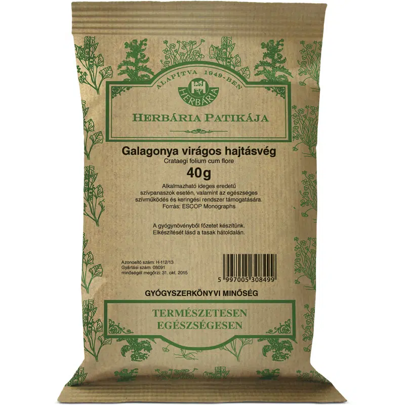 Herbária galagonya virágos hajtásvég 40g