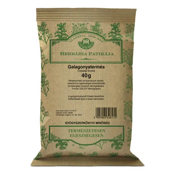 Herbária galagonyatermés 40g