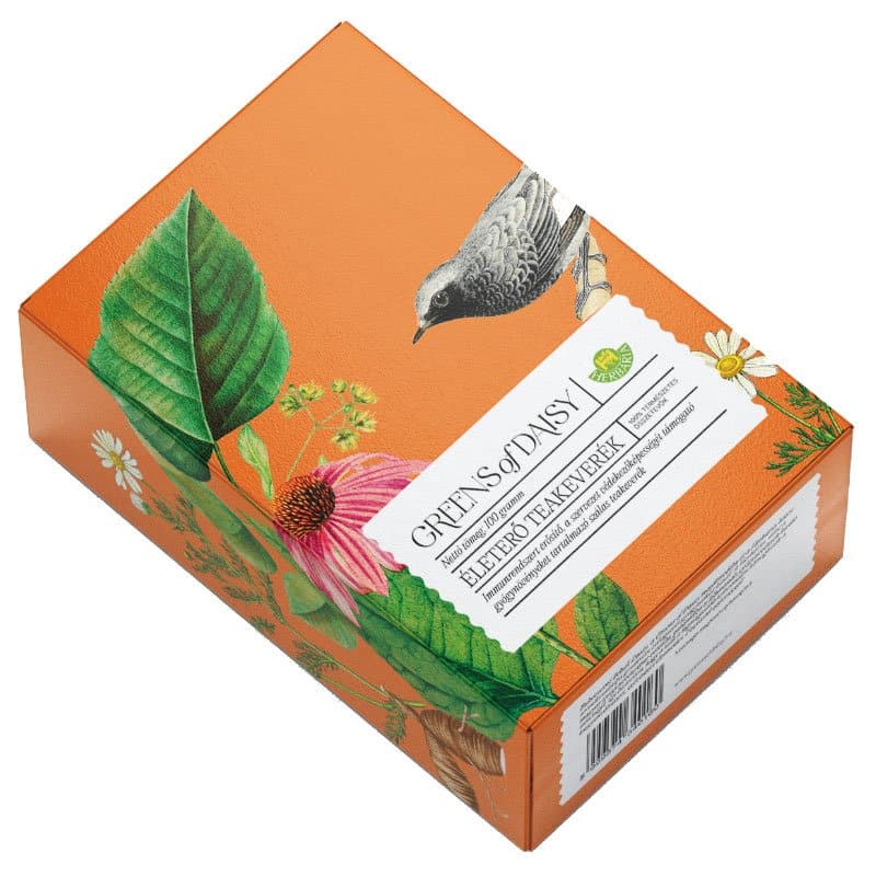 Herbária Greens of Daisy Életerő teakeverék 100g
