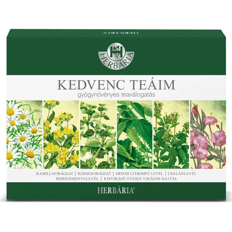 Herbária Kedvenc teáim - gyógynövényes 6x5 filter