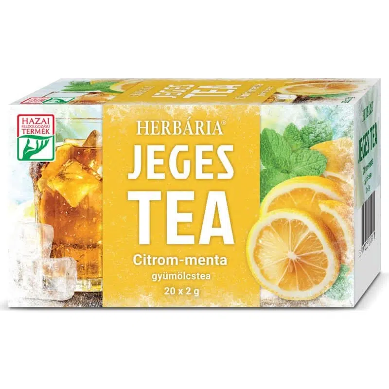 Herbária Jeges tea Citrom-menta filteres