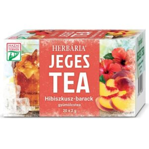 Herbária Jeges tea hibiszkusz-barack tea filteres