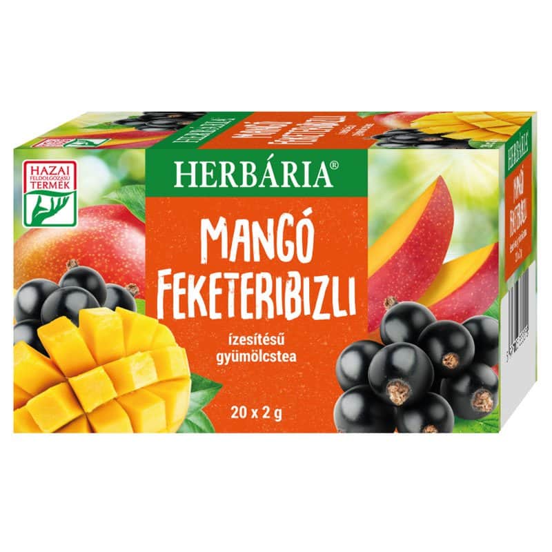 Herbária Mangó feketeribizli tea 20db filteres