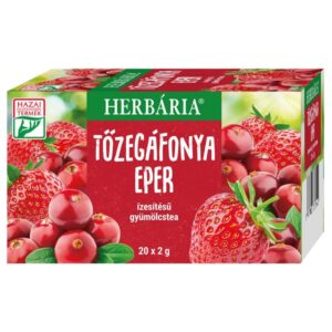 Herbária Tőzegáfonya-Eper tea 20db filteres