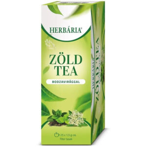 Herbária zöld tea bodza 25x1