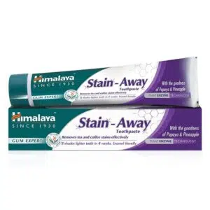 Himalaya fogkrém Stain-Away gyógynövényes foltelt fehérítő 75ml