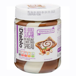 Diablo mogyoró és fehércsoki krém 350 g
