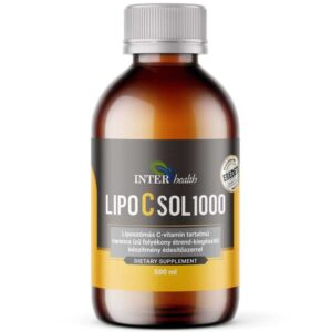 Interhealth Lipo C sol 1000 Liposzómás C-vitamin 500ml