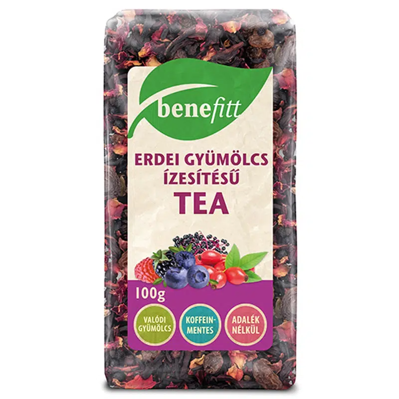 Interherb Benefitt erdeigyümölcs tea 100g