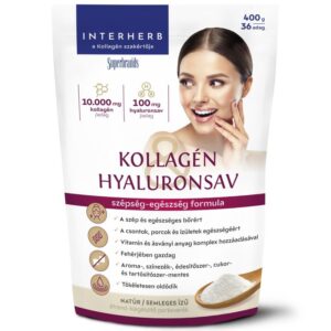 Interherb Kollagén Hyaluronsav italpor Natúr 400g