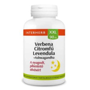 Interherb XXL Verbena+Citromfű+Levendula+Ashwagandha tabletta 90db
