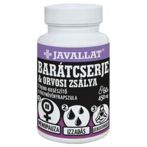 Javallat Barátcserje és Orvosi zsálya kapszula 60db