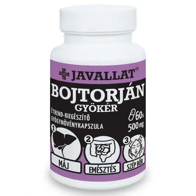 Javallat Bojtorjángyökér kapszula 60db