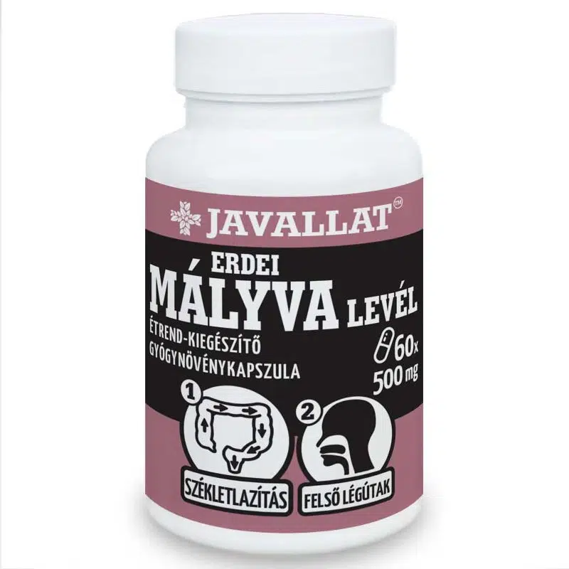 Javallat Erdei mályva levél kapszula 60db