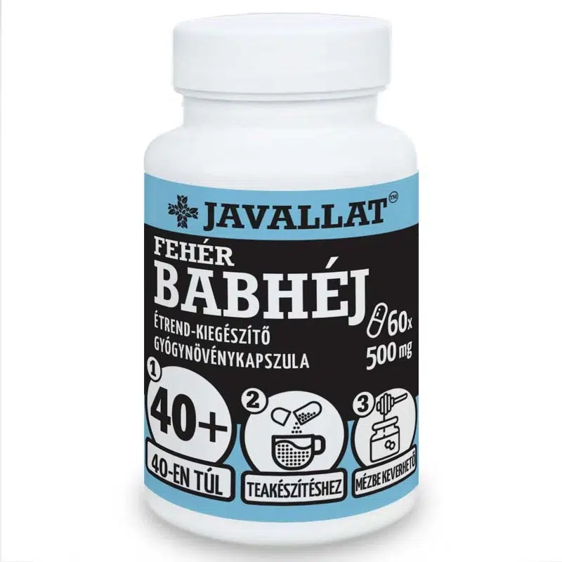 Javallat Fehér babhéj kapszula 60db