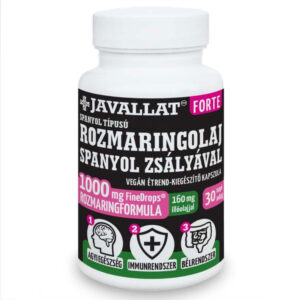 Javallat Forte Spanyol típusú rozmaringolaj spanyol zsályával kapszula 60db