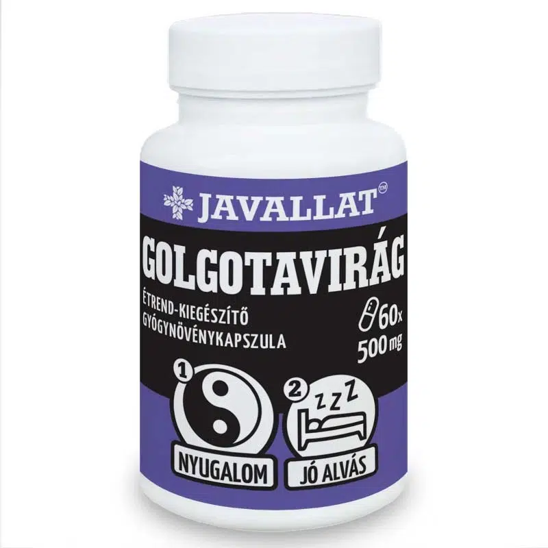 Javallat Golgotavirág kapszula 60db