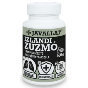 Javallat Izlandi zuzmó kapszula 60db