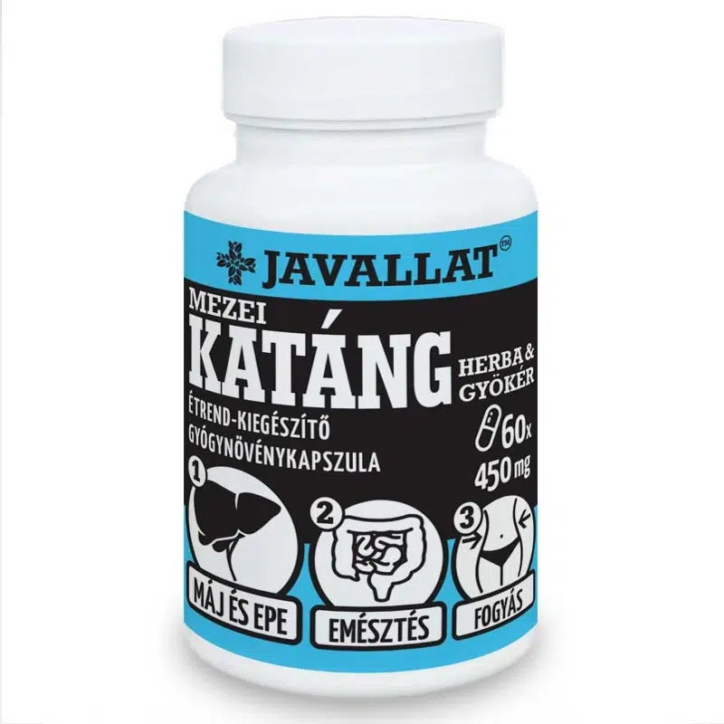 Javallat Mezei katáng herba és gyökér kapszula 60db