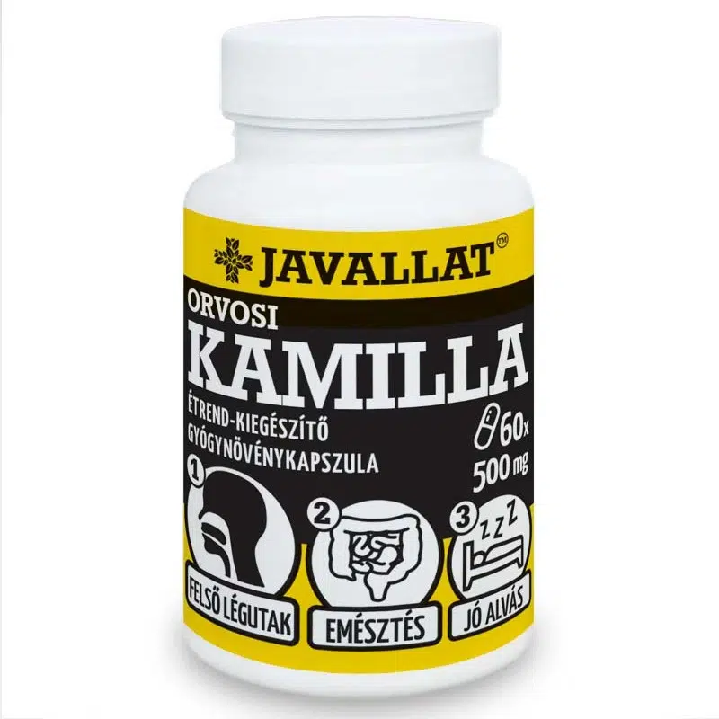 Javallat Orvosi Kamilla kapszula 60db