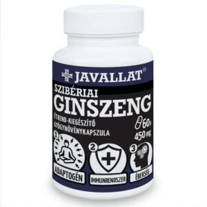 Javallat Szibériai ginszeng kapszula 60db