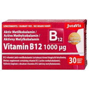 Jutavit B12-vitamin 1000µg Aktív Metilkobalamin 30x