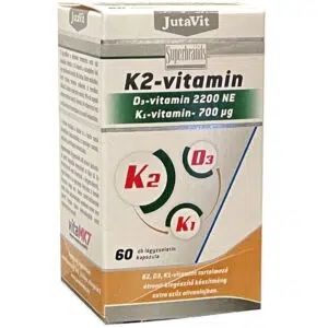 Jutavit K2+D3+K1-vitamin kapszula 60db