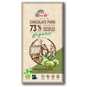 Chocolates Solé 73% Bio OLIVÁS Étcsokoládé 100g