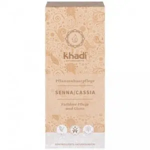 Khadi Hajápoló kúra - Senna/Cassia (hajfestékpor színtelen) 100g