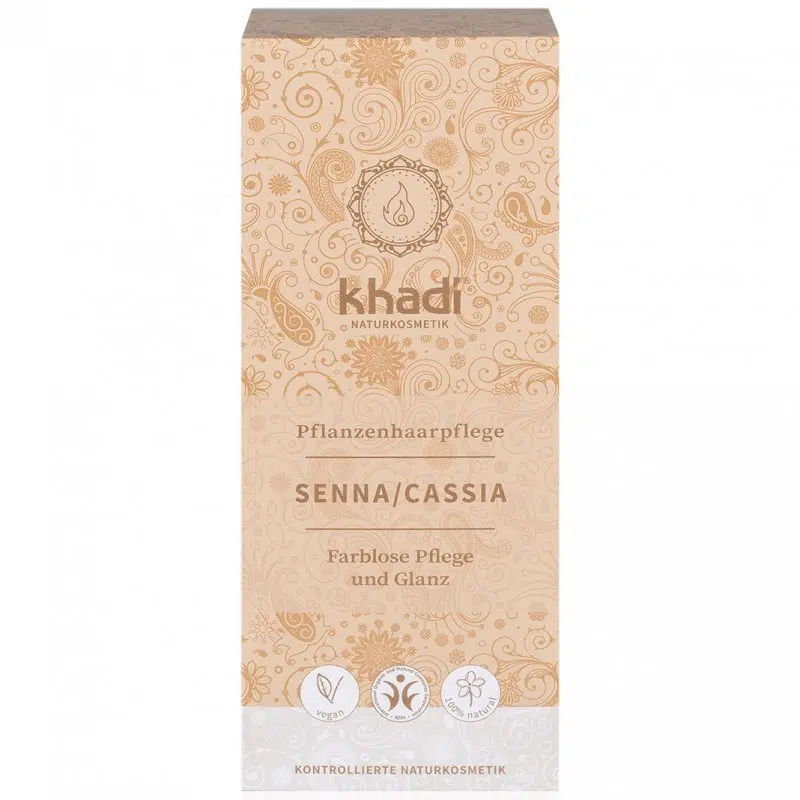 Khadi Hajápoló kúra - Senna/Cassia (hajfestékpor színtelen) 100g