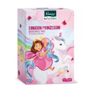Kneipp Szett- Naturkind fürdőélmény csomag Unikornis hercegnő 3 darabos