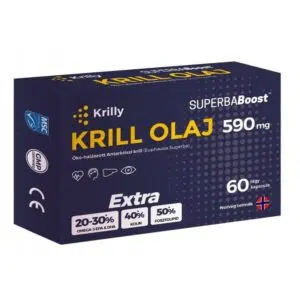 Krilly Krill olaj 590mg 60db lágyzselatin kapszula