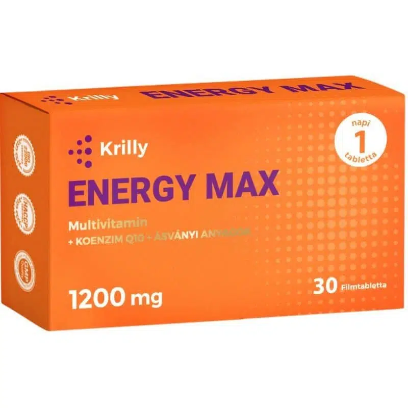 Krilly Energy Max Multivitamin 30db