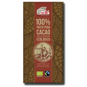 Chocolates Solé 100% Bio Étcsokoládé 90g