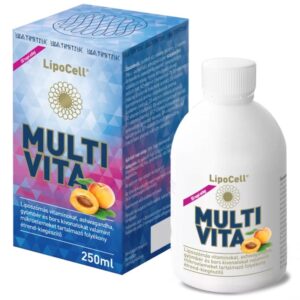LipoCell MULTIVITA 250ml (sárgabarack ízű)